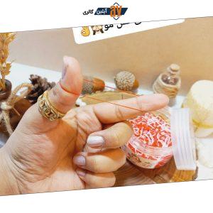 پک کش مو چهل گیس رنگی طرح یونیکورن قوطی
