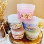پک کش مو چهل گیس رنگی طرح یونیکورن قوطی