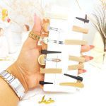 پک گیره و پنس مو دخترانه خرسی نود 14 عددی