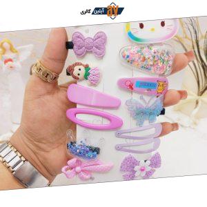 پک گیره و پنس مو دخترانه فانتزی دخترانه طرح شماره 3