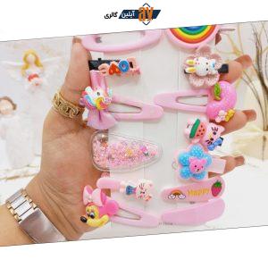 پک گیره و پنس مو دخترانه فانتزی دخترانه طرح شماره 1