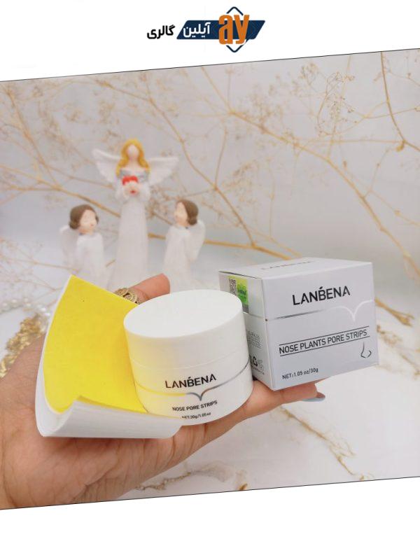 چسب بینی قوی ضد جوش سرسیاه لانبنا اصلی کد LB6283