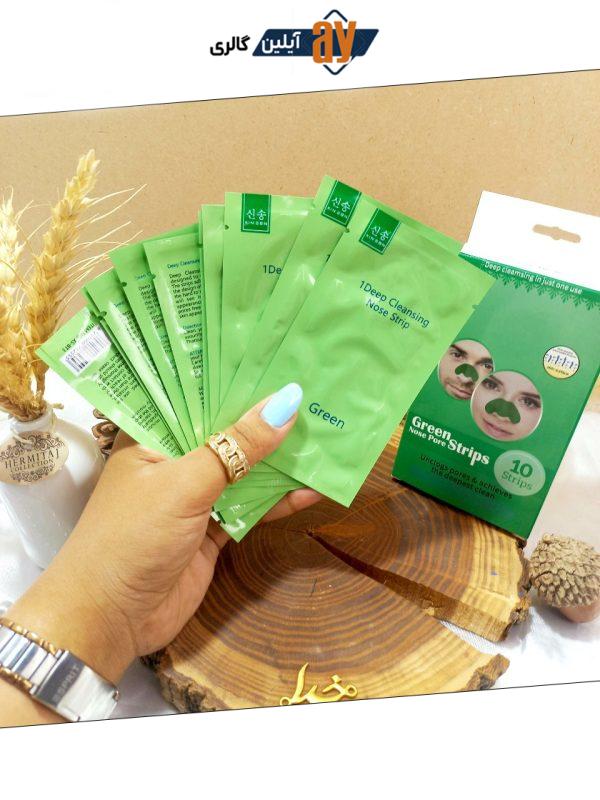 چسب سبز ورقه ای پاکسازی عمیق جوش سرسیاه کد XSBT3