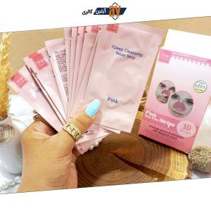 چسب صورتی ورقه ای پاکسازی عمیق جوش سرسیاه کد XSBT4
