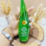 ژل آبرسان درمانی 160 میل آلوئه ورا 100% درصد هپی لیدی HAPPY LADY اورجینال ایتالیا کد HL306