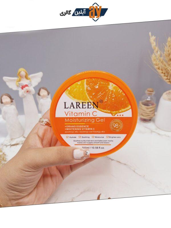 ژل آبرسان  و مرطوب کننده قوی و لیفتینگ ویتامین سی برند LAREEN کد F_018