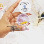 ژل ابرو رنگی کاسه ای SHARKS همراه با فرچه