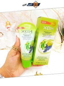  ژل اسکراب لایه بردار و روشن کننده فوری 30 ثانیه ای صورت و بدن (خیار و انگور) XQM کد 9431
