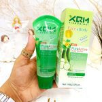  ژل اسکراب لایه بردار و روشن کننده فوری 30 ثانیه ای صورت و بدن (خیار) XQM کد 0491