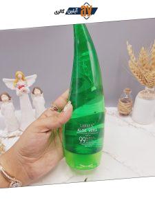 ژل شاخکی رفع چین و چروک آلوئه ورا آبرسان قوی با خاصیت مرطوب کننده برند LAREEN کد F-019