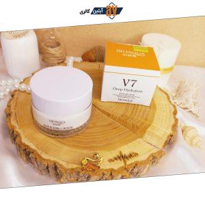 کرم آبرسان و سفید کننده پوست مدل 7 ویتامینه بیوآکوا BIOAQUA V7 | پخش عمده