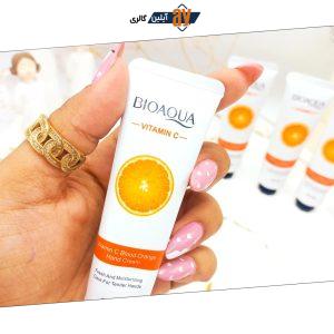 کرم دست تیوپی ویتامین سی 30 گرم بیوآکوا BIOAQUA کد BQY1801