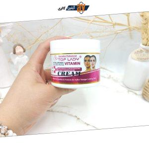 کرم سفید کننده و روشن کننده پروتئین کلاژن هیالورونیک تاپ لیدی TOP LADY کد 74662