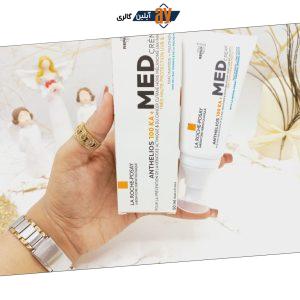 کرم ضد آفتاب محافظت بالا اشعه بی رنگ La Roche Posay Anthelios  کد 8181