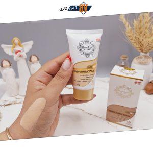 کرم ضدآفتاب اورجینال هپی لیدی دارای  spf50 رنگ بژ طبیعی کد HL308