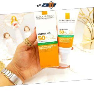 کرم ضدآفتاب بی رنگ مخصوص پوست چرب و مختلط و مستعد جوش لاروش پوزای SPF50  کد 6430