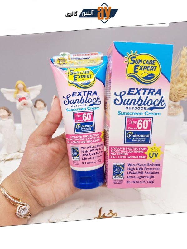 کرم ضدآفتاب SPF60 ضدآب وضدتعریق برند وکالی Wokali کدHA-3055