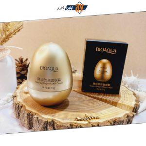 کرم ماسک کلاژن ساز تخم مرغی بیوآکوا BIOAQUA کد BQY56738