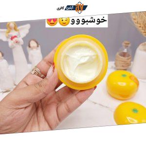 کرم مرطوب کننده و آبرسان عمیق دست طرح پرتقال برند Wokali کد 393