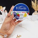 کرم مرطوب کننده کاسه ای دست و صورت رایحه بلوبری و تمشک برند بناوان BONAVAN