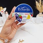کرم مرطوب کننده کاسه ای دست و صورت رایحه بلوبری و تمشک برند بناوان BONAVAN