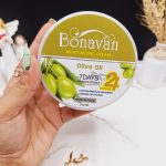 کرم مرطوب کننده کاسه ای دست و صورت رایحه زیتون برند بناوان BONAVAN