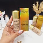 کرم پودر شیشه ای ویولت Violet دارای SPF +30 کیفیت عالی  کد 4038