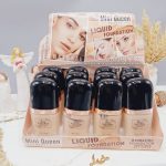 کرم پودر طبیعی با ماندگاری بالا برند Mini Queen کد CB8510 درب مشکی