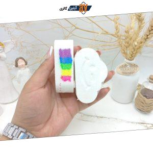 کوکتل طرح ابر رنگین کمان 80 گرم فوق العاده با کیفیت با جوشش بالا (طرح لبخند)