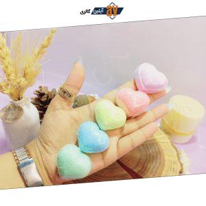 کوکتل و پدیکور قلبی ساده  20 گرمی با کیفیت با جوشش عالی