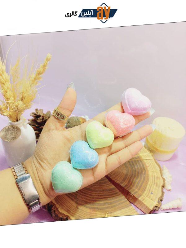 کوکتل و پدیکور قلبی ساده  20 گرمی با کیفیت با جوشش عالی