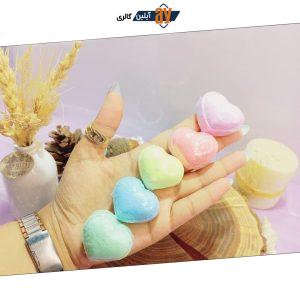 کوکتل و پدیکور قلبی ساده  20 گرمی با کیفیت با جوشش عالی