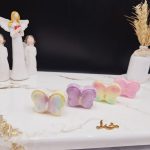 کوکتل پدیکور طرح پروانه 20 گرم همراه با شاین جوشش عالی