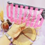 کیف لوازم آرایشی ویکتوریا سکرت سایز کوچیک کالباسی VICTORIA SECRET