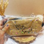 کیف لوازم آرایشی ویکتوریا سکرت شاین دار پولکی VICTORIA SECRET