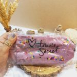 کیف لوازم آرایشی ویکتوریا سکرت شاین دار پولکی VICTORIA SECRET