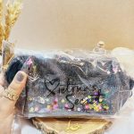 کیف لوازم آرایشی ویکتوریا سکرت شاین دار پولکی VICTORIA SECRET
