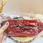 کیف لوازم آرایشی ویکتوریا سکرت شاین دار پولکی VICTORIA SECRET