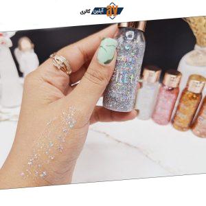 گلیتر مایع صورت و بدن برند Sparkling Girls کد3021