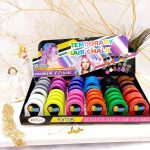 گچ مو سکه ای 6 عددی طرح گل برند TEMPORAY HAIR CHALK کد TH006