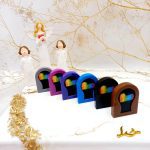 گچ مو سکه ای 6 عددی طرح گل برند TEMPORAY HAIR CHALK کد TH006