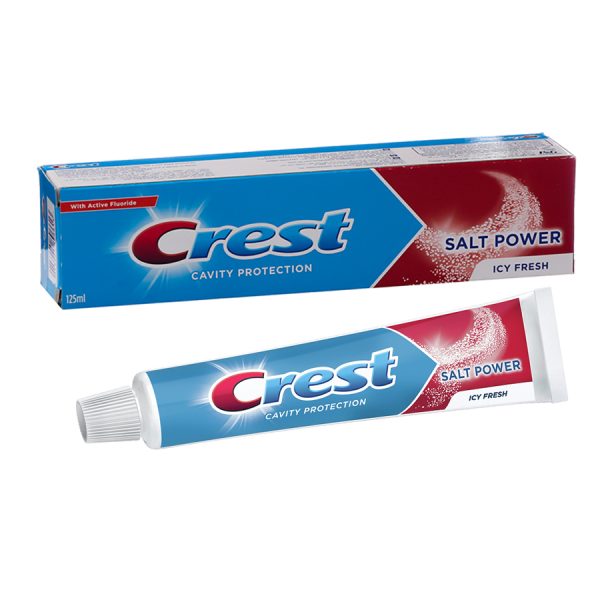 خمیر دندان کرست سری Cavity Protection مدل Salt Power حجم 125 میلی لیتر