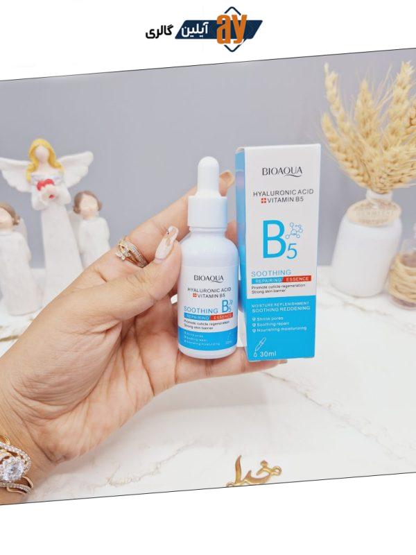 سرم ترمیم کننده سد دفاعی و تقویت پوست ویتامین B5 بیوآکوا BIOAQUA کد 63422
