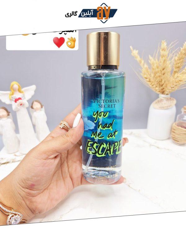 بادی اسپلش 250 ml شاین دار ویکتوریا سکرت مدل you had Me at ESCAPE اورجینال