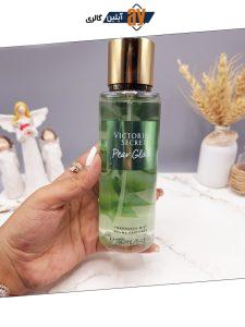 بادی اسپلش 250 ml شاین دار ویکتوریا سکرت مدل Pear Glacé اورجینال