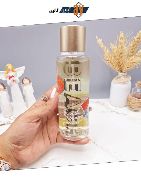 بادی اسپلش 250 ml شاین دار ویکتوریا سکرت مدل Beach Dreams Forever اورجینال