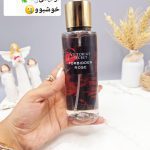 بادی اسپلش 250 ml شاین دار ویکتوریا سکرت مدل FORBIDDEN ROSE اورجینال