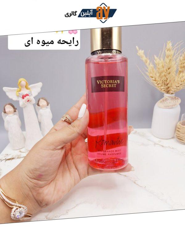 بادی اسپلش 250 ml شاین دار ویکتوریا سکرت مدل Romantic اورجینال