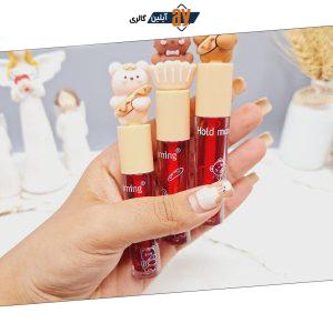 تینت لب طرح بچه خرس کیوت برند Hold morning کد 5607