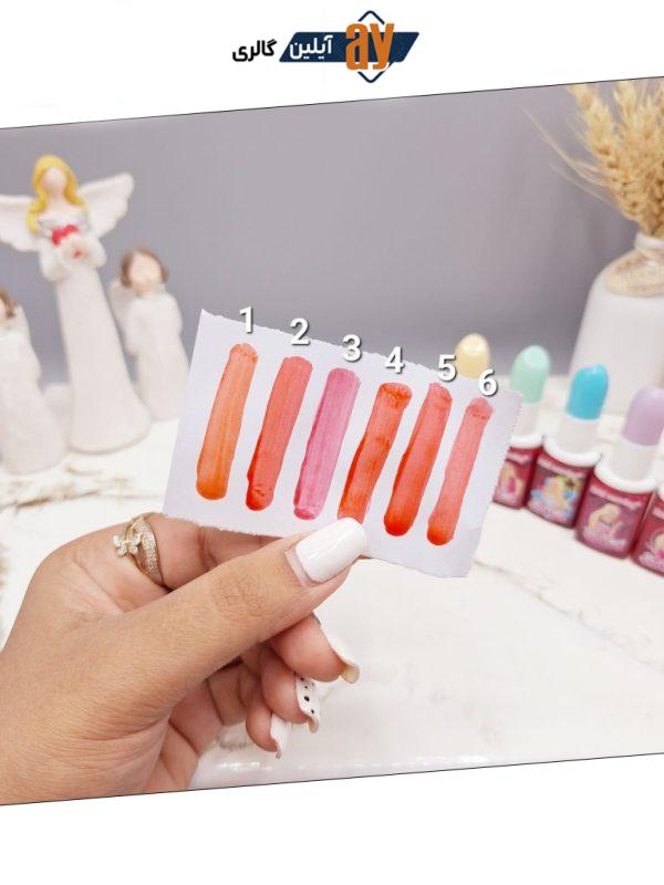 تینت مدل رژ طرح باربی استوانه ای برند Hold morning کد NO:HL5577